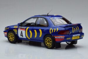 Subaru Impreza #4 C. McRae / D. Ringer Winner RAC Rally 1994 Kyosho 1:18 08962A Metaal — afbeelding 6 van 9
