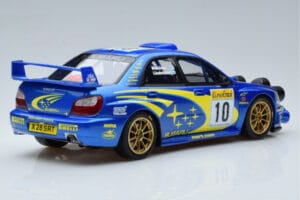 Subaru Impreza WRC #10 T. Makinen / K. Lindstrom Rally Monte Carlo Night Version 2002 Otto 1:18 OT784 Hars — afbeelding 2 van 6
