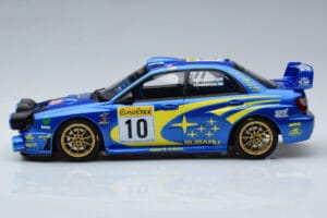 Subaru Impreza WRC #10 T. Makinen / K. Lindstrom Rally Monte Carlo Night Version 2002 Otto 1:18 OT784 Hars — afbeelding 3 van 6