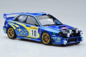 Subaru Impreza WRC #10 T. Makinen / K. Lindstrom Rally Monte Carlo Night Version 2002 Otto 1:18 OT784 Hars — afbeelding 4 van 6