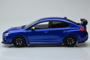 Subaru Impreza WRX STI Nurburgring Challenge Package Blauw Kyosho 1:18 KSR18021BL Hars — afbeelding 3 van 5