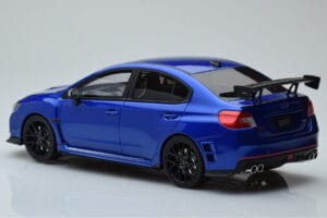 Subaru Impreza WRX STI Nurburgring Challenge Package Blauw Kyosho 1:18 KSR18021BL Hars — afbeelding 4 van 5