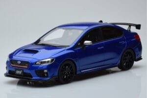 Subaru Impreza WRX STI Nurburgring Challenge Package Blauw Kyosho 1:18 KSR18021BL