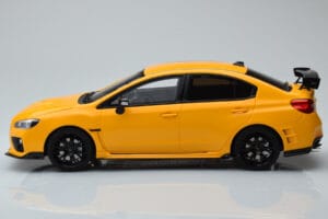 Subaru Impreza WRX STI Nurburgring Challenge Package Geel Kyosho 1:18 KSR18021Y Hars — afbeelding 3 van 5
