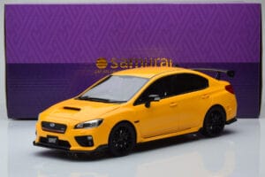 Subaru Impreza WRX STI Nurburgring Challenge Package Geel Kyosho 1:18 KSR18021Y Hars — afbeelding 5 van 5