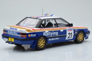 Subaru Legacy RS #21 C. McRae / D. Ringer RAC Rally 1991 IXO 1:18 18RMC080B Metaal — afbeelding 2 van 6