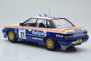 Subaru Legacy RS #21 C. McRae / D. Ringer RAC Rally 1991 IXO 1:18 18RMC080B Metaal — afbeelding 5 van 6