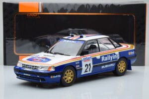 Subaru Legacy RS #21 C. McRae / D. Ringer RAC Rally 1991 IXO 1:18 18RMC080B Metaal — afbeelding 6 van 6