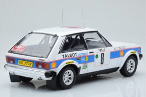 Talbot Sunbeam Lotus Night Version #8 H. Toivonen / P. White Rally Monte Carlo 1981 IXO 1:18 18RMC095B Metaal — afbeelding 2 van 6