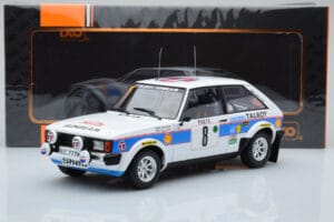 Talbot Sunbeam Lotus Night Version #8 H. Toivonen / P. White Rally Monte Carlo 1981 IXO 1:18 18RMC095B Metaal — afbeelding 6 van 6