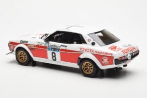 Toyota Celica 2000 GT RA21 #8 H. Mikkola / A. Hertz Lombard RAC Rally 1977 Otto 1:18 OT1044 Hars — afbeelding 5 van 6