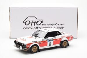 Toyota Celica 2000 GT RA21 #8 H. Mikkola / A. Hertz Lombard RAC Rally 1977 Otto 1:18 OT1044 Hars — afbeelding 6 van 6