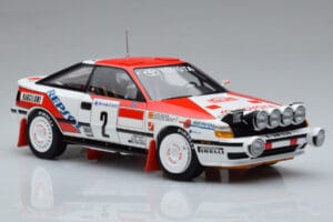 Toyota Celica GT-Four ST165 #2 C. Sainz / L. Moya Winner Rally Monte Carlo 1991 Kyosho 1:18 08961B Metaal — afbeelding 5 van 12