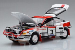Toyota Celica GT-Four ST165 #3 B. Waldegard / F. Gallagher Winner Safari Rally 1990 Kyosho 1:18 08961A Metaal — afbeelding 2 van 12