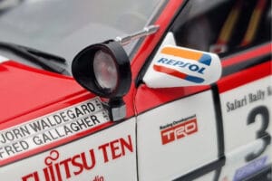 Toyota Celica GT-Four ST165 #3 B. Waldegard / F. Gallagher Winner Safari Rally 1990 Kyosho 1:18 08961A Metaal — afbeelding 11 van 12