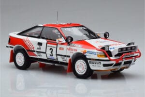 Toyota Celica GT-Four ST165 #3 B. Waldegard / F. Gallagher Winner Safari Rally 1990 Kyosho 1:18 08961A Metaal — afbeelding 5 van 12