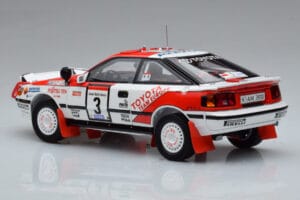Toyota Celica GT-Four ST165 #3 B. Waldegard / F. Gallagher Winner Safari Rally 1990 Kyosho 1:18 08961A Metaal — afbeelding 6 van 12