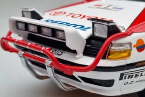 Toyota Celica GT-Four ST165 #3 B. Waldegard / F. Gallagher Winner Safari Rally 1990 Kyosho 1:18 08961A Metaal — afbeelding 10 van 12