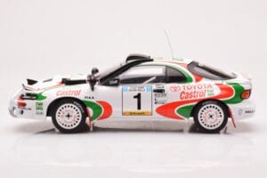 Toyota Celica Turbo 4WD ST185 #1 J. Kankkunen / J. Piironen Safari Rally 1993 IXO 1:18 18RMC150A Metaal — afbeelding 3 van 6