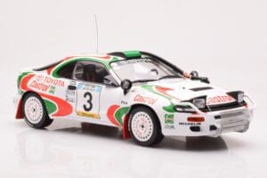 Toyota Celica Turbo 4WD ST185 #3 I. Duncan / R. Virtanen Safari Rally 1994 IXO 1:18 18RMC150C Metaal — afbeelding 4 van 6