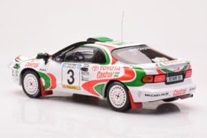 Toyota Celica Turbo 4WD ST185 #3 I. Duncan / R. Virtanen Safari Rally 1994 IXO 1:18 18RMC150C Metaal — afbeelding 5 van 6