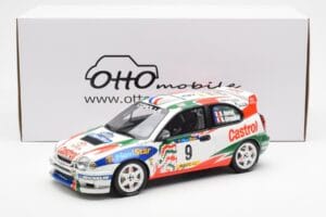Toyota Corolla WRC #9 D. Auriol / D. Giraudet Rally Catalunya 1998 Otto 1:18 OT1102 Hars — afbeelding 6 van 6