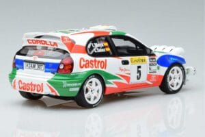 Toyota Corolla WRC #4 C. Sainz / L. Moya Rally Monte Carlo Winner 1998 Otto 1:18 OT395 Hars — afbeelding 2 van 6