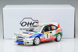 Toyota Corolla WRC #4 C. Sainz / L. Moya Rally Monte Carlo Winner 1998 Otto 1:18 OT395 Hars — afbeelding 6 van 6