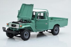 Toyota Land Cruiser 40 4x4 Pickup Groen Kyosho 1:18 08958FG Metaal — afbeelding 2 van 8