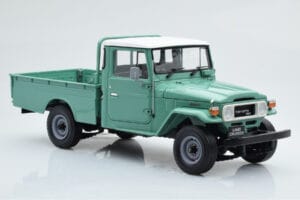 Toyota Land Cruiser 40 4x4 Pickup Groen Kyosho 1:18 08958FG Metaal — afbeelding 6 van 8