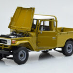 Toyota Land Cruiser 40 4x4 Pickup Olijfgroen Kyosho 1:18 - image 2 of 8