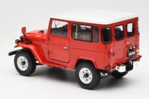 Toyota Land Cruiser FJ40 Van Rood Kyosho 1:18 08971R Metaal — afbeelding 7 van 8
