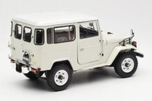 Toyota Land Cruiser FJ40 Van Wit Kyosho 1:18 08971W Metaal — afbeelding 3 van 8