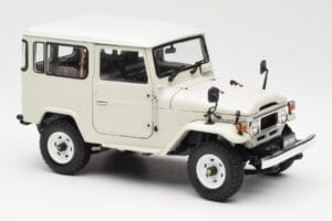 Toyota Land Cruiser FJ40 Van Wit Kyosho 1:18 08971W Metaal — afbeelding 6 van 8