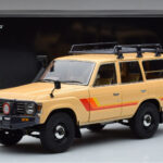 Toyota Land Cruiser 60 Beige Met Optionele Onderdelen Kyosho 1:18 - image 12 of 12