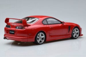 Toyota Supra A80 TRD 3000 GT Rood Otto 1:18 OT879 Hars — afbeelding 2 van 6