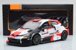 Toyota GR Yaris Rally1 #69 K. Rovanpera / J. Halttunen Rally Croatia 2022 IXO 1:18 18RMC151A Metaal — afbeelding 6 van 6
