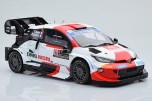Toyota GR Yaris Rally1 #1 S. Ogier / B. Veillas Rally Monte Carlo 2022 IXO 1:18 18RMC151B Metaal — afbeelding 4 van 6