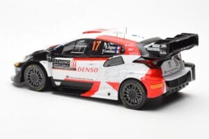 Toyota GR Yaris Rally1 #17 S. Ogier / B. Veillas Rally Monte Carlo 2023 IXO 1:18 18RMC152A Metaal — afbeelding 5 van 6