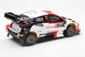 Toyota GR Yaris Rally1 #17 S. Ogier / V. Landais Safari Rally Kenya 2023 IXO 1:18 18RMC173A Metaal — afbeelding 2 van 6