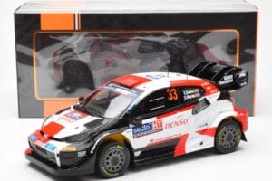 Toyota GR Yaris Rally1 #33 E. Evans / S. Martin Rally Finland 2023 IXO 1:18 18RMC174A Metaal — afbeelding 6 van 6