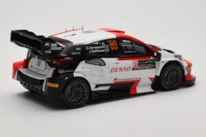 Toyota GR Yaris Rally1 #69 K. Rovanpera / J. Halttunen Rally Monte Carlo World Champion 2023 IXO 1:18 18RMC152B Metaal — afbeelding 2 van 6