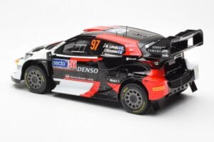 Toyota GR Yaris Rally1 #97 J-M. Latvala / J. Hanninen Rally Finland 2023 IXO 1:18 18RMC174B Metaal — afbeelding 5 van 6