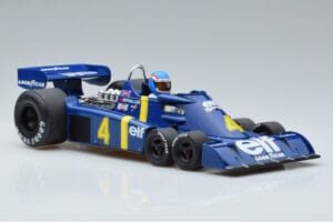Tyrrell P34 Elf #4 P. Depailler Sweden GP 1976 MCG 1:18 MCG18615F Metaal — afbeelding 4 van 6