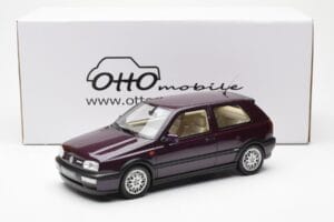 Volkswagen Golf Mk3 VR6 Syncro Donker Violet Parelmoer Otto 1:18 OT1052 Hars — afbeelding 6 van 6