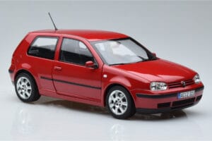 Volkswagen Golf Mk4 Rood Norev 1:18 188573 Metaal — afbeelding 5 van 7