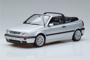 Volkswagen Golf Mk3 Cabriolet Zilver Norev 1:18 188468 Metaal