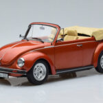 Volkswagen Beetle 1303 Cabriolet Oranje Norev 1:18