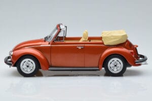 Volkswagen Beetle 1303 Cabriolet Oranje Norev 1:18 188526 Metaal — afbeelding 3 van 6