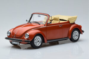 Volkswagen Beetle 1303 Cabriolet Oranje Norev 1:18